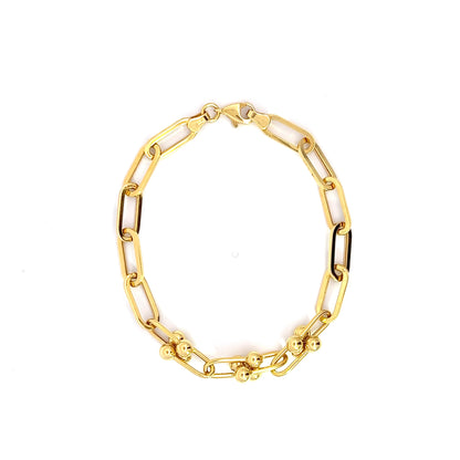 Bracelet Tiffany Paperclip Hardwear 18K Yellow Gold