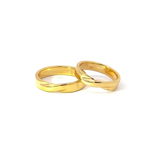 Ring Bands 18K Yellow Gold