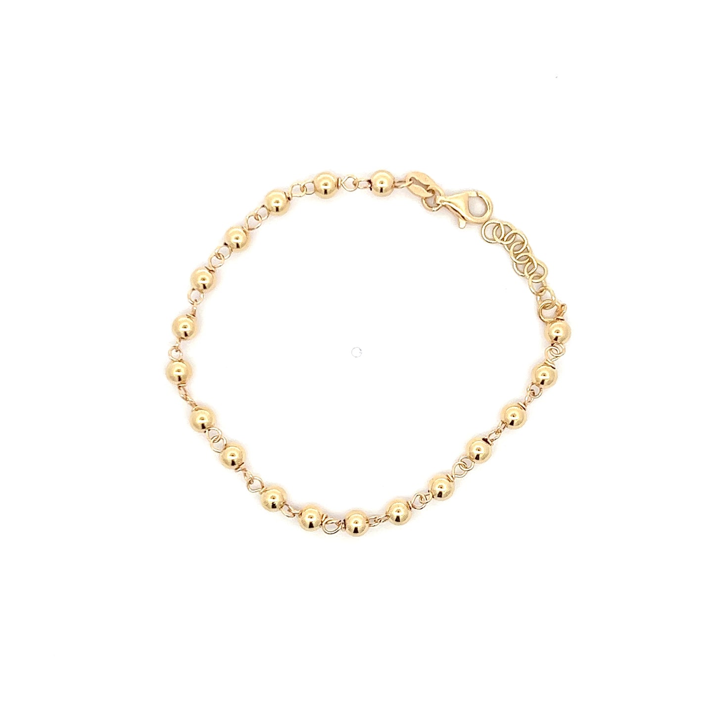 Bracelet Bead 18K Yellow Gold