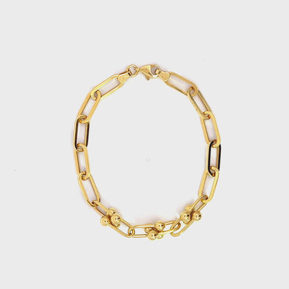 Bracelet Tiffany Paperclip Hardwear 18K Yellow Gold