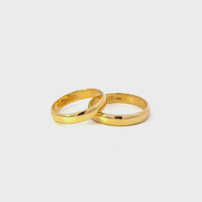 Ring Bands 18K Yellow Gold